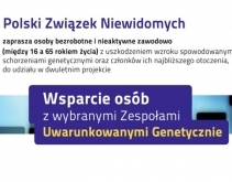 Wsparcie osób z wybranymi Zespołami Uwarunkowanymi Genetycznie