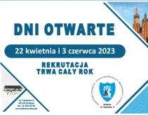 22 kwietnia i 3 czerwca 2023 - Dni Otwarte w Zespole